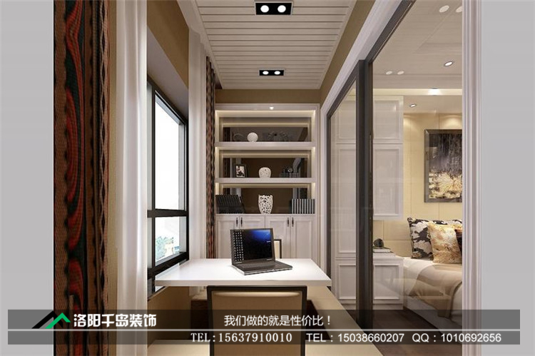 洛陽(yáng)世紀(jì)華陽(yáng)小戶(hù)型歐式裝修案例