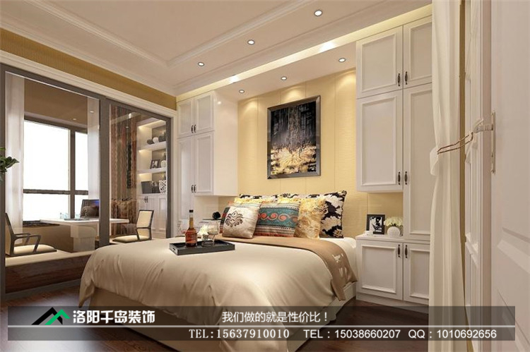 洛陽(yáng)世紀(jì)華陽(yáng)小戶(hù)型歐式裝修案例