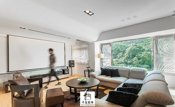 造型妝點，化解梁柱壓迫